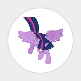 Twilight Sparkle flying downward Magnet